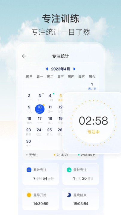 数字时钟app(改名悬浮秒表)