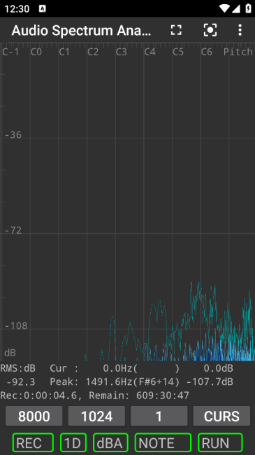 音频频谱分析仪安卓版(Audio Spectrum Analyzer)