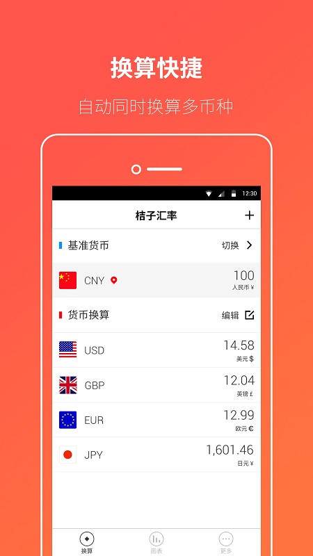 桔子汇率换算app