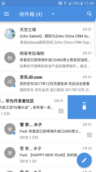 zoho mail app