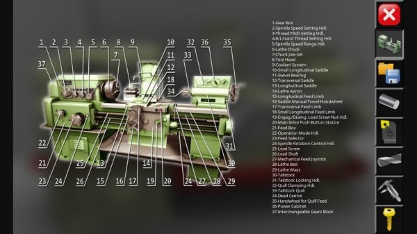 车床模拟器手机版(lathe simulator lite)